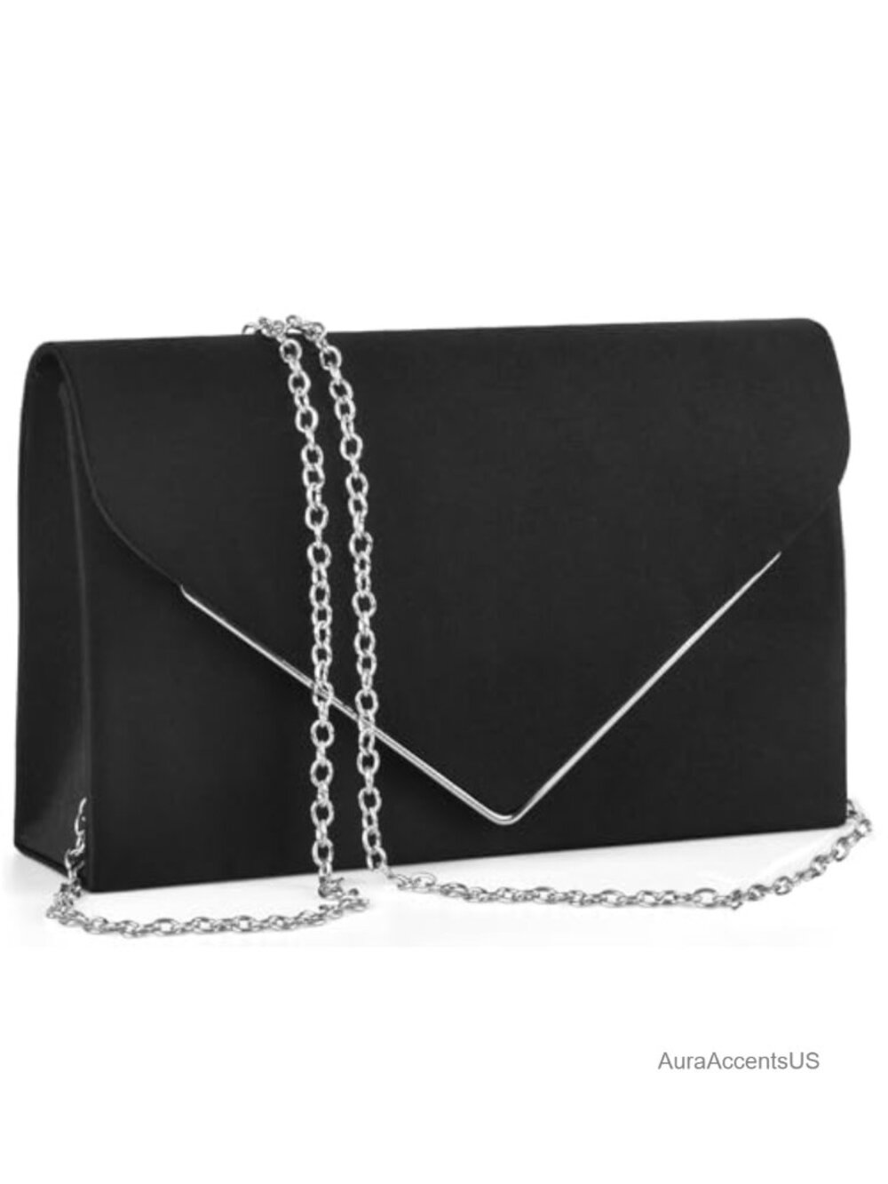 Milan Cloth Envelope Clutch with Magnetic Closure